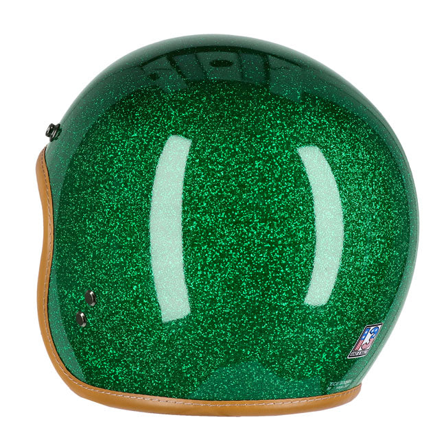 13 1/2 Skull Bucket Helmet Lucky Clover