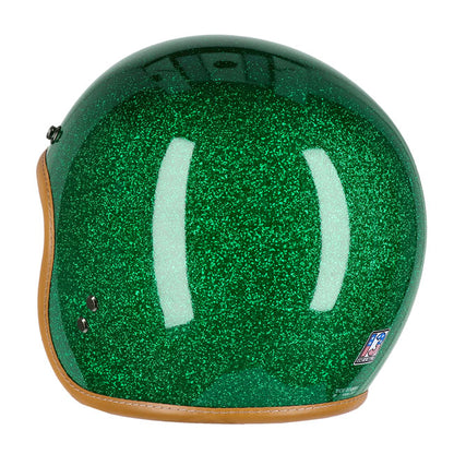 13 1/2 Skull Bucket Helmet Lucky Clover