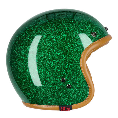 13 1/2 Skull Bucket Helmet Lucky Clover