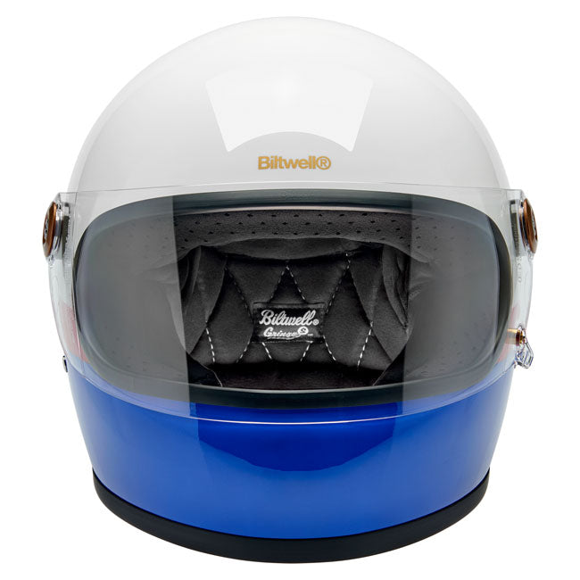 Biltwell Gringo S Helmet gloss RWB - Helmets Full Face at Pedro’s Parts
