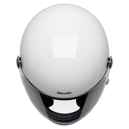 Biltwell Gringo S Helmet gloss RWB - Helmets Full Face at Pedro’s Parts