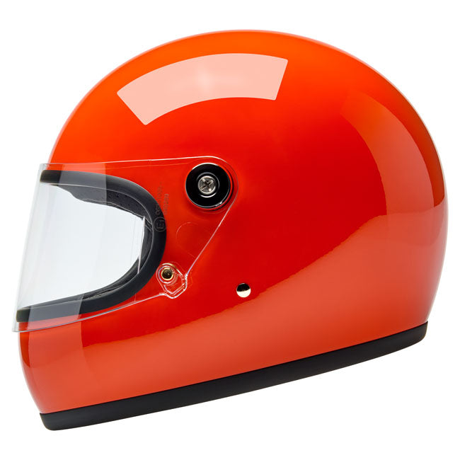 Biltwell Gringo S Helmet gloss hazard orange - Helmets Full Face at Pedro’s Parts