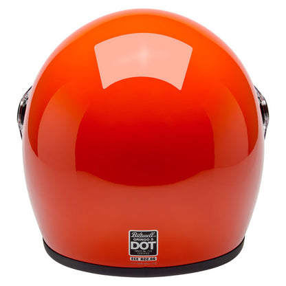 Biltwell Gringo S Helmet gloss hazard orange - Helmets Full Face at Pedro’s Parts