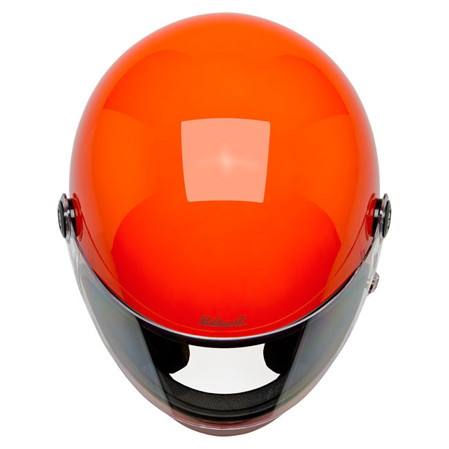 Biltwell Gringo S Helmet gloss hazard orange - Helmets Full Face at Pedro’s Parts