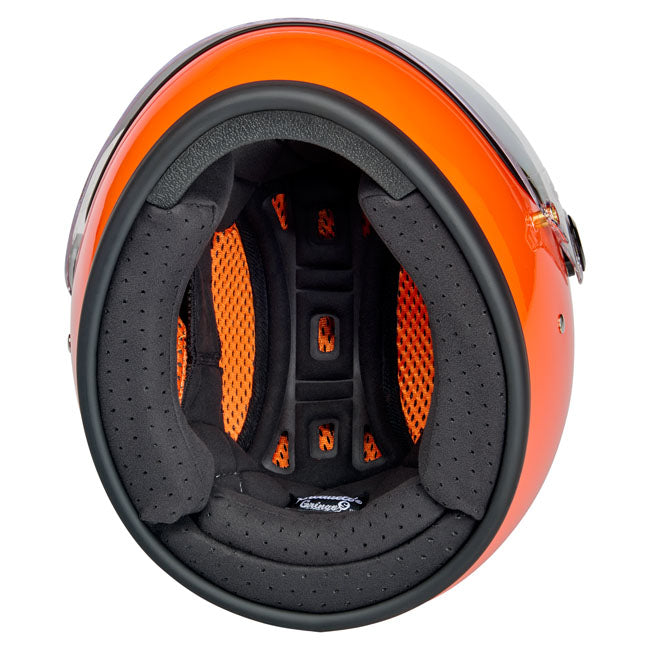Biltwell Gringo S Helmet gloss hazard orange - Helmets Full Face at Pedro’s Parts