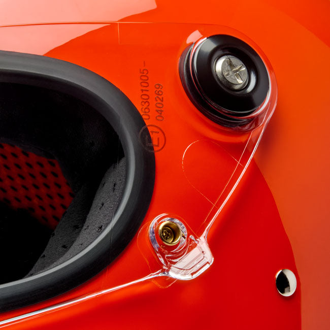 Biltwell Gringo S Helmet gloss hazard orange - Helmets Full Face at Pedro’s Parts