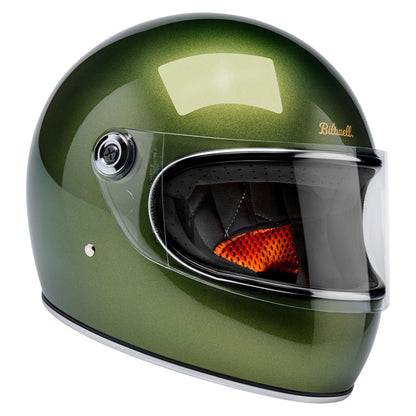 Biltwell Gringo S Helmet metallic dart green - Helmets Full Face at Pedro’s Parts