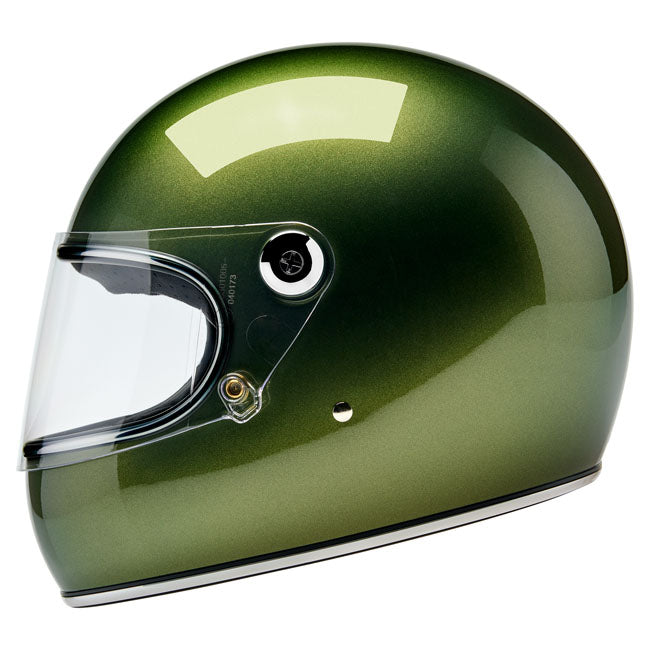 Biltwell Gringo S Helmet metallic dart green - Helmets Full Face at Pedro’s Parts