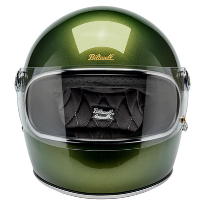 Biltwell Gringo S Helmet metallic dart green - Helmets Full Face at Pedro’s Parts