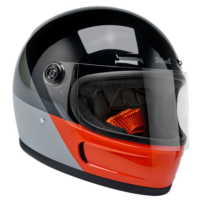 Biltwell Gringo SV Helmet intersection B/O/G - Helmets Full Face at Pedro’s Parts