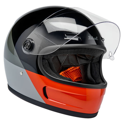 Biltwell Gringo SV Helmet intersection B/O/G - Helmets Full Face at Pedro’s Parts