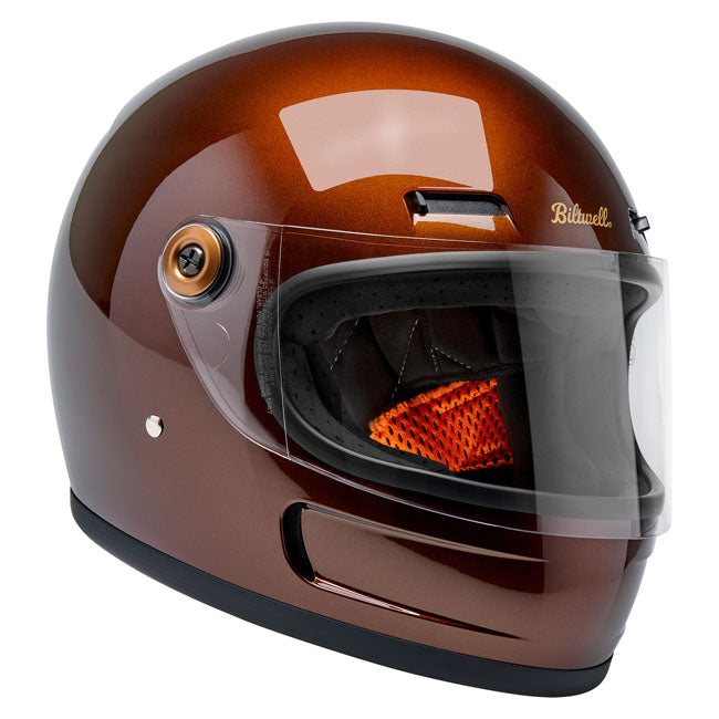 Biltwell Gringo SV Helmet metallic whiskey - Helmets Full Face at Pedro’s Parts
