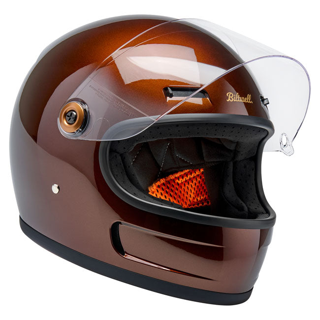 Biltwell Gringo SV Helmet metallic whiskey - Helmets Full Face at Pedro’s Parts