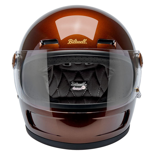 Biltwell Gringo SV Helmet metallic whiskey - Helmets Full Face at Pedro’s Parts