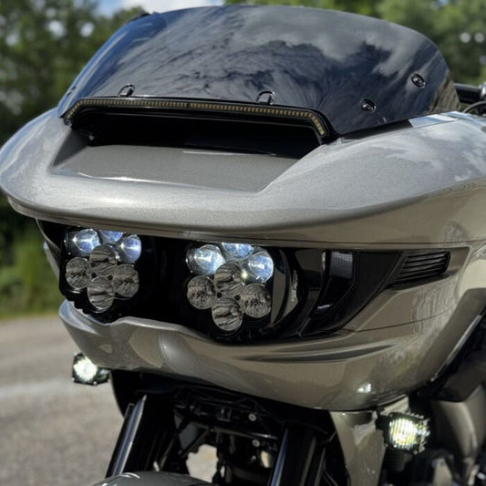 Custom Dynamics, Shark Demon LED Headlamp Kit. White/white