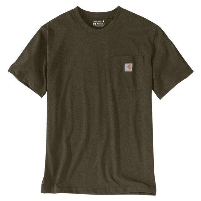 Carhartt Dearborn Pocket T-Shirt Olive Logs - Carhartt product image