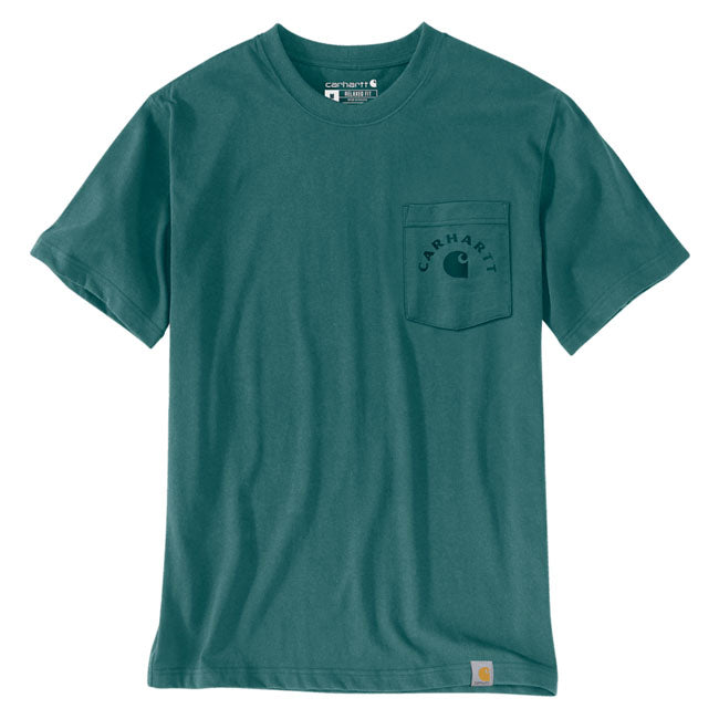 Carhartt Irvine Relaxed Work T-Shirt Transformative Teal - Carhartt product image