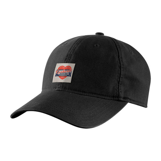Carhartt Heart Patch Canvas Cap Black