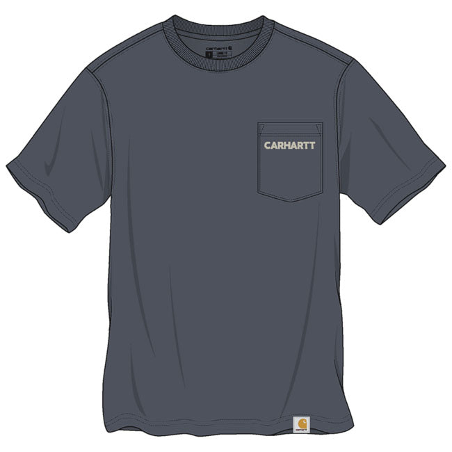 Carhartt Irvine Relaxed Grill T-Shirt Bluestone - Carhartt product image