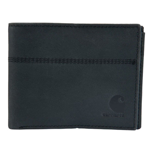 Carhartt Saddle Leather Bifold Wallet Black - Carhartt product image