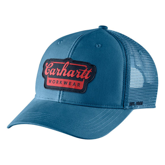 Carhartt Twill Mesh-Back Script Cap Dark - Carhartt product image
