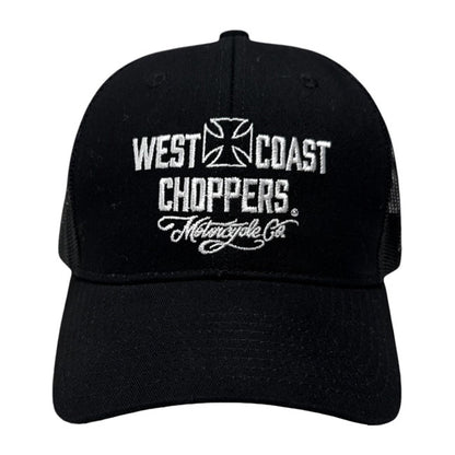 WCC Motorcycle Co. Trucker Cap Black