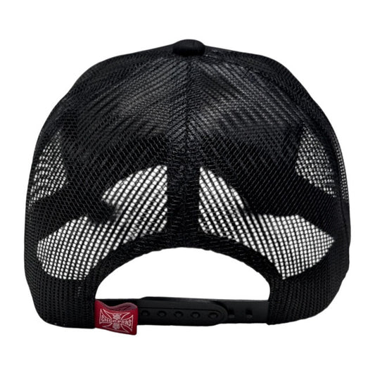 WCC Motorcycle Co. Trucker Cap Black
