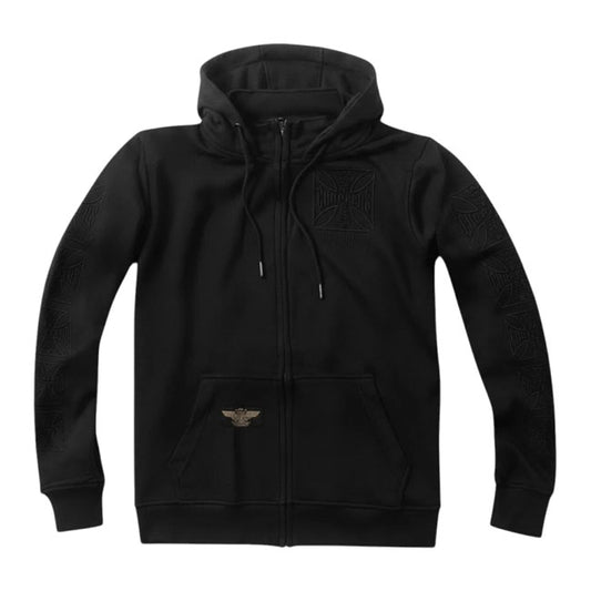 WCC Dominator Zip Hoodie Black
