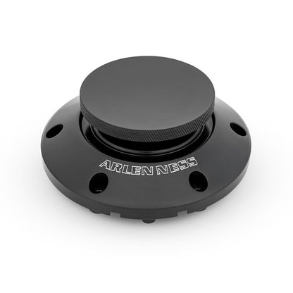Arlen Ness, Pop-Up Gas Cap Black for 24+ Touring, Black