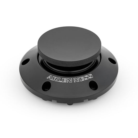 Arlen Ness, Pop-Up Gas Cap Black for 24+ Touring, Black
