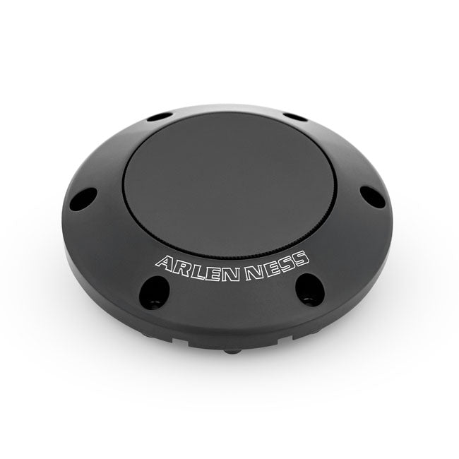 Arlen Ness, Pop-Up Gas Cap Black for 24+ Touring, Black