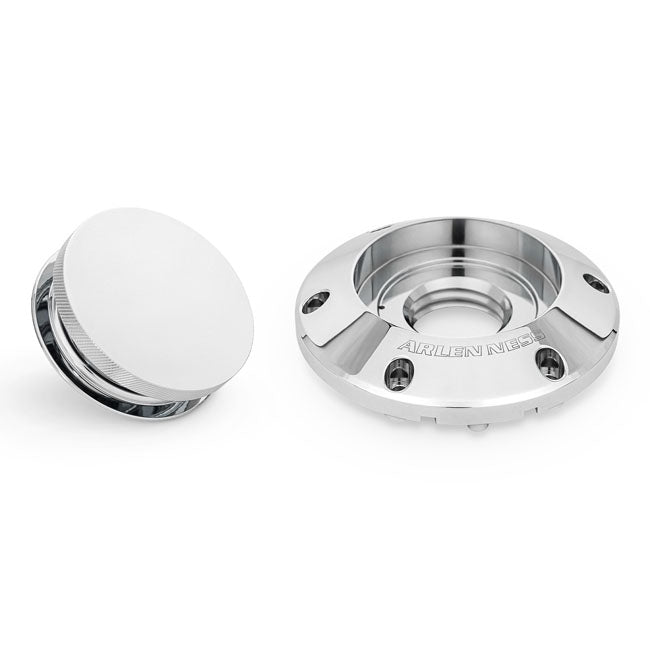 Arlen Ness, Pop-Up Gas Cap Chrome for 24+ Touring, Chrome