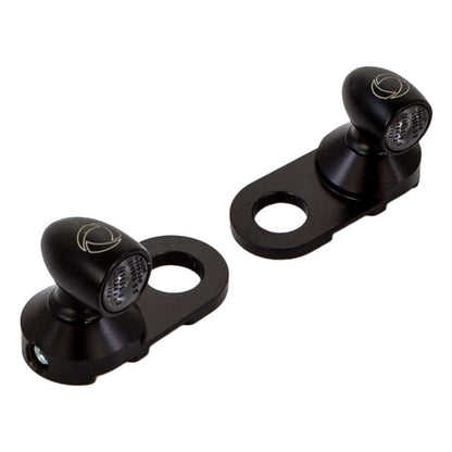 Rick's Motorcycles, Indicator Bracket Front for Atto. Black