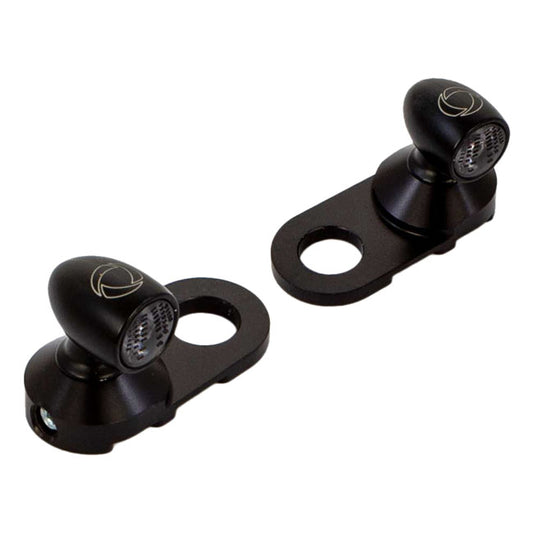 Rick's Motorcycles, Indicator Bracket Front for Atto. Black