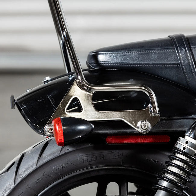 Biltwell, Exfil Sissy Bar. 04-20 XL Sportster. Chrome
