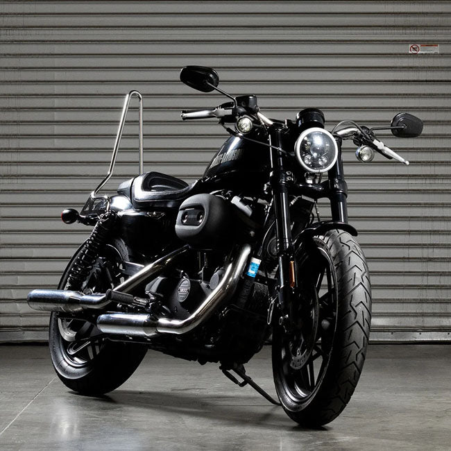 Biltwell, Exfil Sissy Bar. 04-20 XL Sportster. Chrome