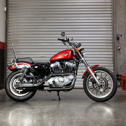 Biltwell, Exfil Sissy Bar. 96-03 XL Sportster. Chrome