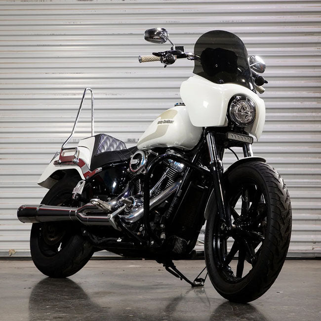Biltwell, Exfil Sissy Bar. Softail. Chrome