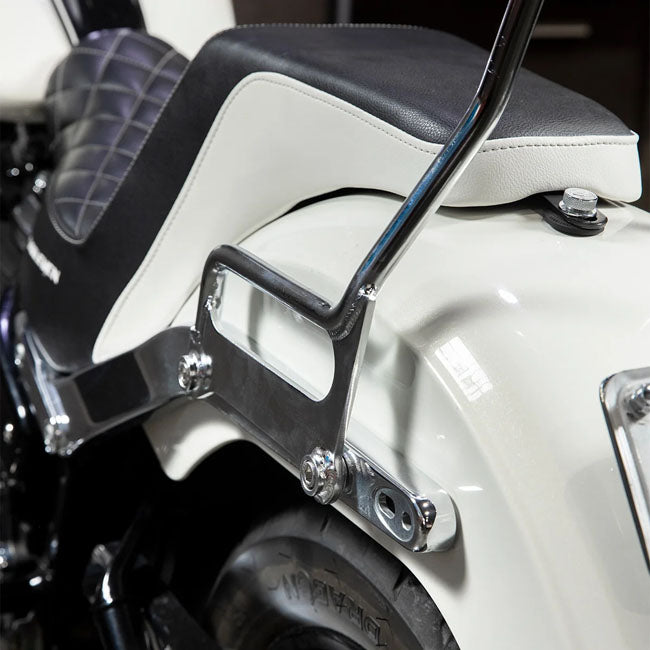 Biltwell, Exfil Sissy Bar. Softail. Chrome
