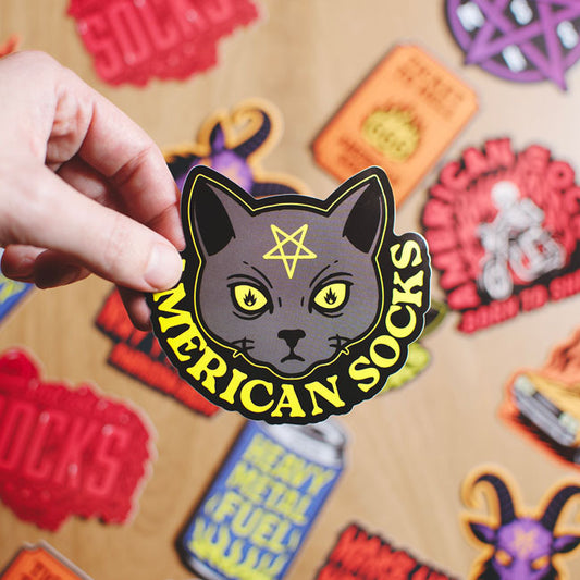 American Socks Metal Sticker Pack - product image 2