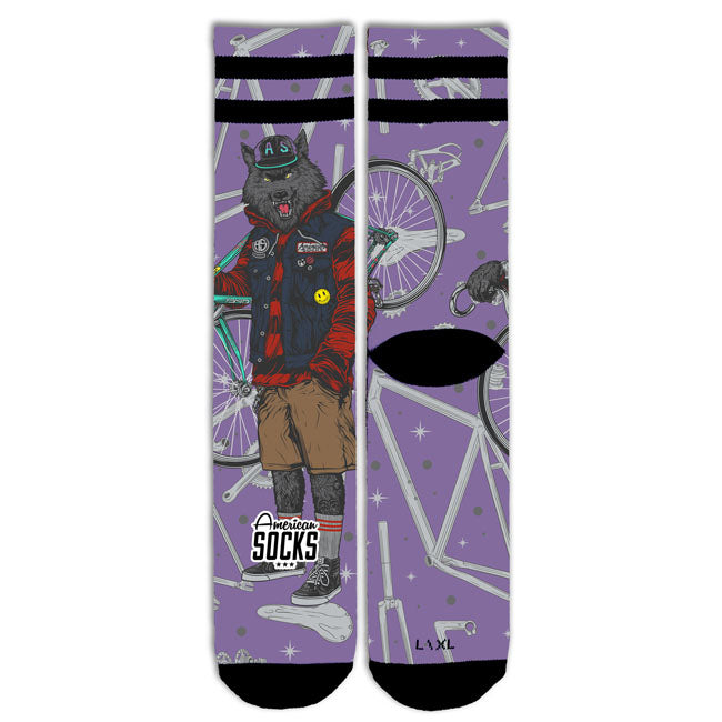 American Socks Cycling Wolf Signature socks - product image