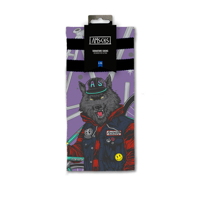 American Socks Cycling Wolf Signature socks - product image 2