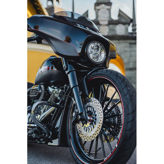 Cult-Werk, 'Clean Style' Front LED Turn Signals. Gloss Black