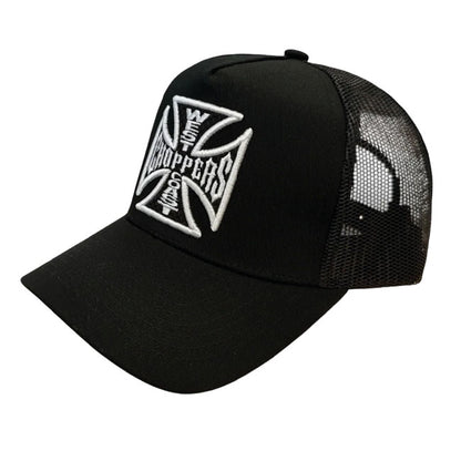 WCC OG Cross Trucker Cap Black