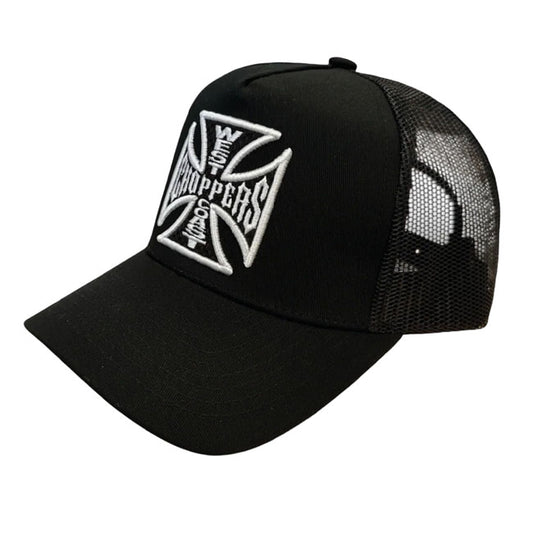 WCC OG Cross Trucker Cap Black