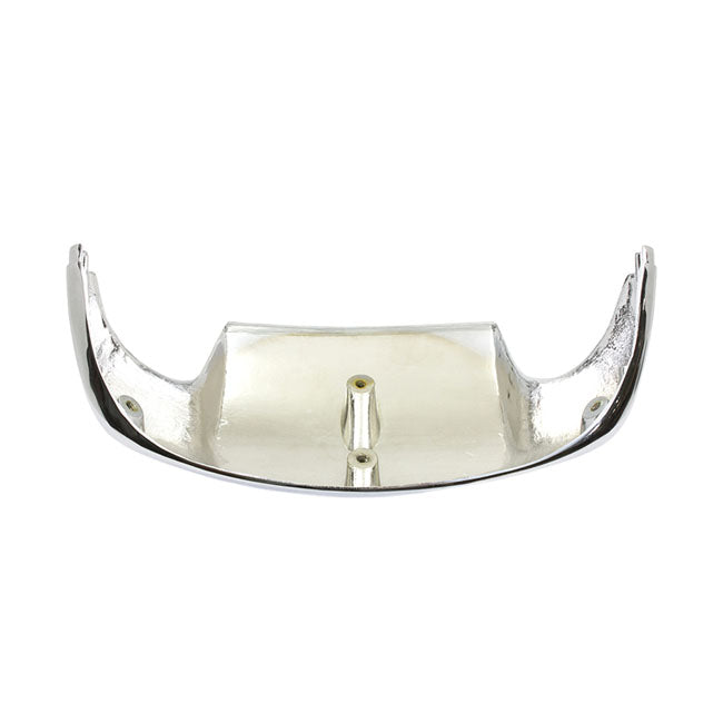V-Twin, Chevron Front Fender Tip. Chrome