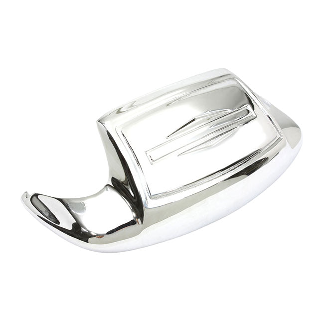 V-Twin, Chevron Front Fender Tip. Chrome