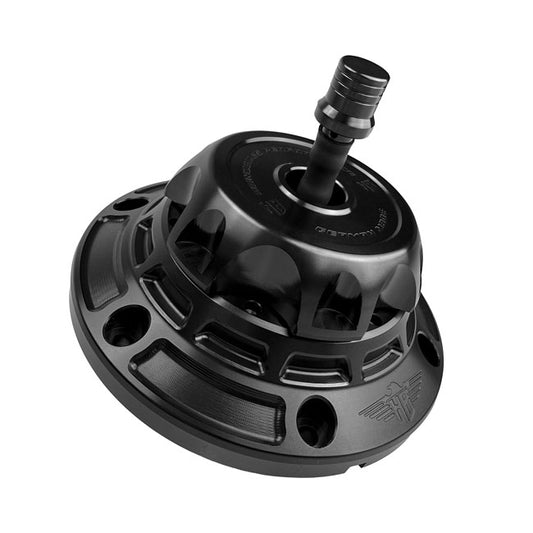 HeinzBikes, 'Performance' Vented Gas Cap Set. Black/Black
