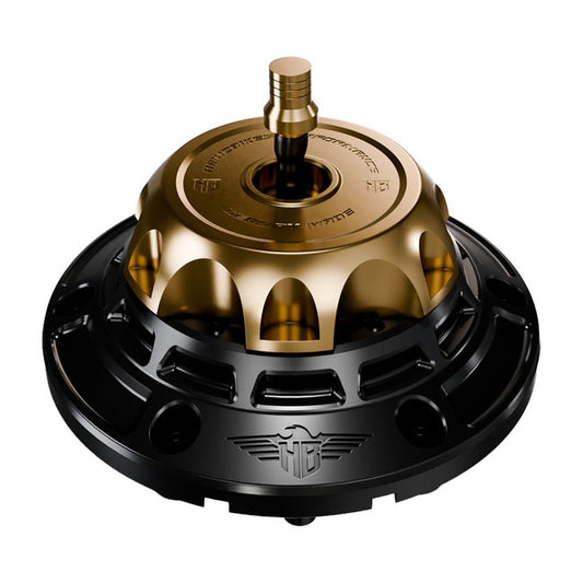 HeinzBikes, 'Performance' Vented Gas Cap Set. Black/Bronze