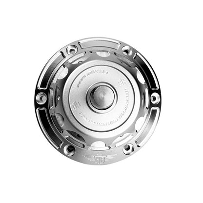HeinzBikes, 'Performance' Vented Gas Cap Set. Silver/Silver